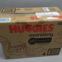 Huggies Size 4 Overnites Baby Diapers: Overnight Diapers, Size 4 (22-37 lbs), 116 Ct (2 Packs of 58)