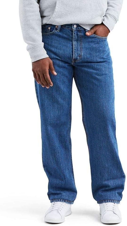Levi's Men's 550 Relaxed Fit Jeans (W54 L28, Blue)