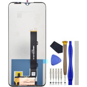 Full LCD Digitizer Touch Screen Assembly Replacement for LG K41S LM-K410 LMK410EMW LM-K410EMW Black