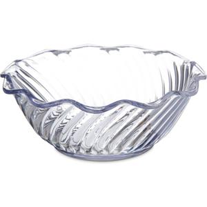 Carlisle FoodService Products 453307 Plastic Dessert Bowls, 13 oz, Clear