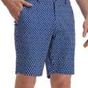 M MAELREG Golf Shorts Men Print Quick Dry 9" Stretch Lightweight Water-Resistant Flex Flat Front Fashion Mens Shorts Casual, 42