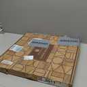 Wooden Chess Board 19 Inch - Professional Tournament Chessboard Only, Premium Wood Board Game with Notation, Scratch-Resistant UV Coating, Portable Table Chess Board No Pieces with Gift Package