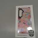 for Samsung Galaxy S24 FE Case, Coastal Life Pattern, Military-Grade Drop Protection, Pink Paradise Soft Slim TPU Protective Cover with Camera Protection for Girls