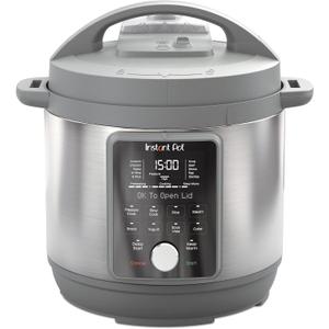 Instant Pot, 8-Quart Whisper Quiet 9-in-1 Electric Pressure Cooker, Slow Rice Cooker, Steamer, Saut, Yogurt Maker, Warmer & Sterilizer, App With Over 800 Recipes, Stainless Steel, Duo Plus
