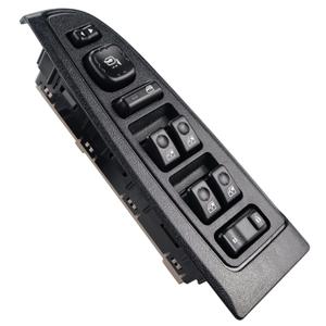 15883320 Driver Side Master Power Window Switch with Panel Assembly Compatible with 2003-2007 Chevrolet Avalanche Silverado Suburban Tahoe GMC Sierra Yukon Cadillac Escalade, Replaces# 920-020 DWS-241