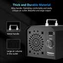 PowerScale Ozone Generator 90,000mg/h O3 Intelligent Control Ozone Odor Eliminator Commercial Ozone Machine Odor Removal, For Home, Car, Pet Room - High Capacity Ionizer Ozone Air Purifier, Black