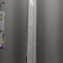 LazBlinds No Tools No Drill 1" Vinyl Mini Blinds, Cordless Blinds for Windows, Light Filtering Horizontal Window Blinds & Shades, 45" W x 64" H, White