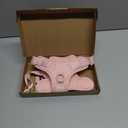 No Pull Dog Harness, Puppy Vest with Front Clip for Small Medium Large Sized Dog(Light Pink,S) (S(Neck:15.7-22.0", Chest:17.3-24.8"))