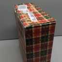 Santa Costume Adult.Christmas Costume 7pcs Suit With Green Monster Mask and Red Hat.Christmas Gift Box Packaging