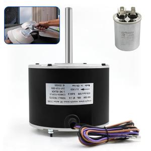 0131M00061SP Condenser Fan Motor Compatible with Goodman Air Conditioner Amana Janitrol, Zhongshan Broad-Ocean YDK-180S84062-01 Motor, 1/4 Hp, 208-230 Volts, 15 Amps, 1075 RPM, 6 uF/450 V