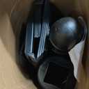 Architectural Mailboxes Stratford Plastic Mailbox and Post Kit, SC000BAM, Black, Medium Capacity