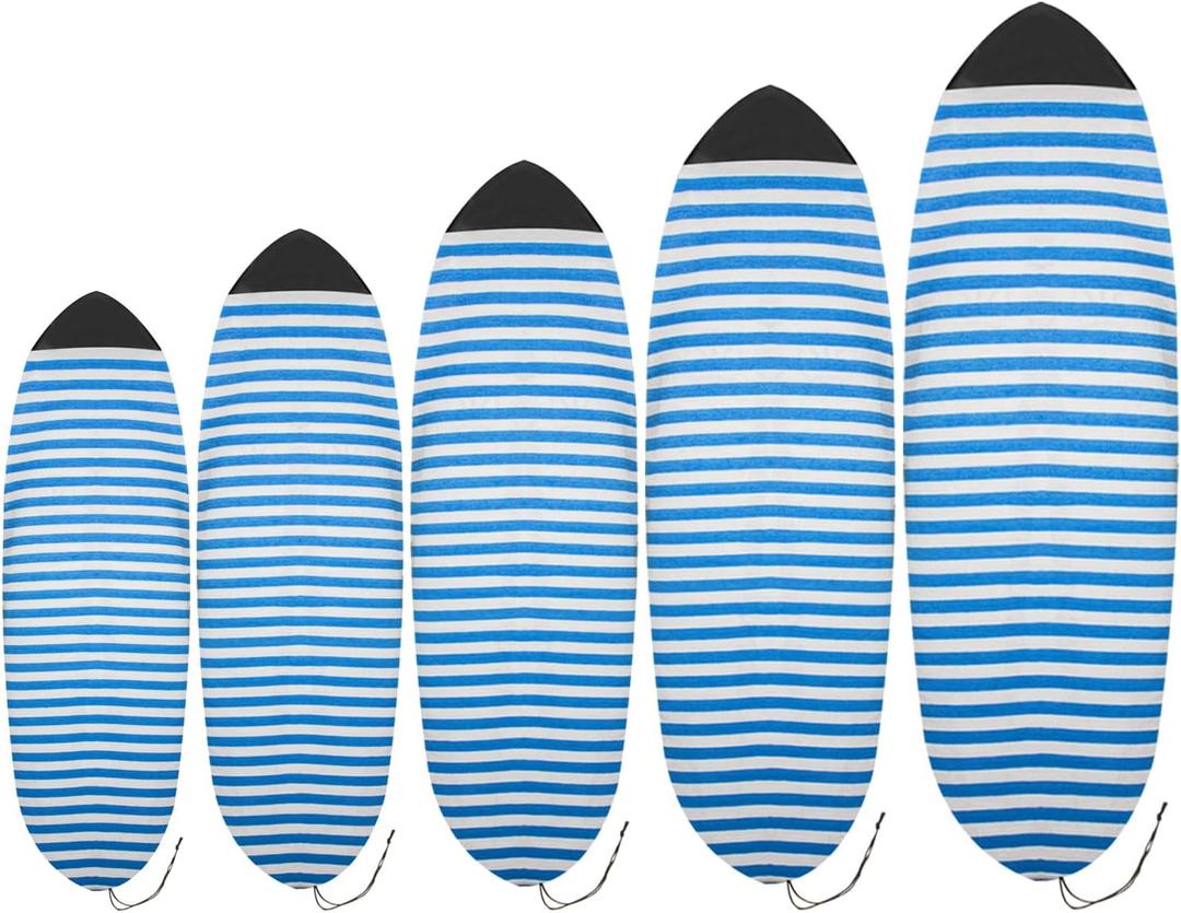 Surfboard Sock Cover,Lightweight Stretch Board Bag for Sun Protection,Foldable Surfboard Sock Sleeve Perfect for Travel and Transportation