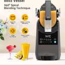 WIE Slushie Machine for Home, 88oz Slushy Machine No Ice Needed with 5 Presets, Shaved Ice Machine Self-Cleaning, Frozen Drink & Smoothie Maker Machine for Margaritas, Frapps, Cocktails & More