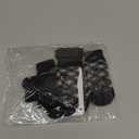 EXPAWLORER Anti Slip Dog Socks to Prevent Licking Paws, Dog Shoes for Hot Pavement, Dog Booties for Small Medium Large Senior Dogs, Traction Control Boots & Paw Protectors for Hardwood Floors (Black Grey Plaid)