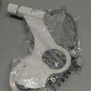 Ultra-Slim Bidet Attachment, Non-Electric Bidet Attachment, Adjustable Fresh Cold Water Pressure, Stainless Steel Inlet (Off-White)