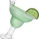 Old World Christmas Margarita Glass Blown Ornament for Christmas Tree, Handcrafted Holiday Decoration, Adult Beverages Collection