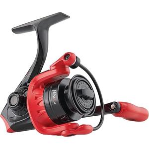 Abu Garcia Max Pro Spinning Reel, Size 5, Right/ Left Handle Position, Felt Front Drag for Smooth Operation, Saltwater or Freshwater Fishing Reel, Graphite Frame Grey