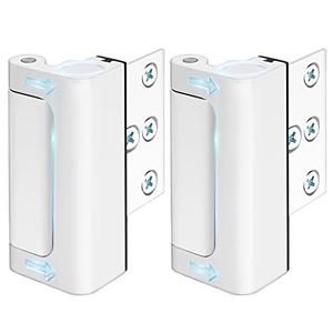 Door Lock for Front Door Kids Safety - Home Security Door Reinforcement Locks Child Proof for Doors Latches for Top of Inside Childproof Flip for Night Bedrooms Apartment Add Extra Lock