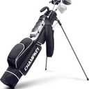 CHAMPKEY Lightweight Golf Stand Bag | Professional Pitch Golf Bag Ideal for The Driving Range, Par 3 and Executive Courses
