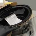 Crock-Pot Large 8-Quart Programmable Slow Cooker with Auto Warm Setting Black Stainless Steel