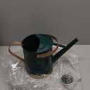 Metal Watering Can for Outdoor and Indoor Plants, Watering Can Decor, 1 Gallon (1 Gallon Green2)