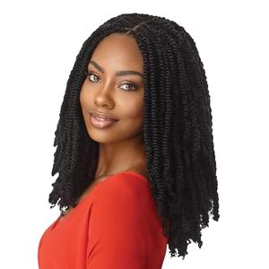Outre Crochet Braids X-Pression Twisted Up 3X Springy Afro Twist 24" Brown