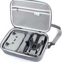 Skyreat Mini 5 Pro Small Case RC-N3  PU Leather Compact Carrying Case with Shoulder Strap for DJI Mini 5 Pro Drone, RC-N3 Controller, Batteries & Accessories