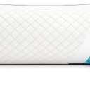 YZ HOME Long Body Pillow for Adults - Firm Body Pillow Insert with Shredded Blue Memory Foam, Adjustable Height, Soft Support for Side Sleeping, Pregnant Women, Washable (20x54 Inch, White)