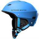 OutdoorMaster Kelvin Ski Helmet - Snowboard Helmet for Men, Women & Youth (Blue,M)