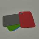 Jacent Plastic Cutting Board Set: 4 Count, Multicolored, Non-slip Mats for Meat and Vegetables, Non-Slip Cutting Mat, Chopping Board, Kitchen Prep Cutting Mat For Onions, Tomatoes, And More