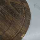 3-Pack Wood Plant Stands Indoor, Single Plant Stand for 6-12 Inch Pots, Mid-Century Modern Plant Stool, Tall Plant Stand for Large Plants for Living Room, Balcony, Office (Dark Gray)