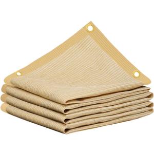 90% 8x15ft Sun Shade Cloth for Outdoor Deck Backyard Patio Garden Pergola Cover Canopy Beige