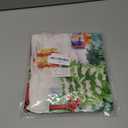 Christmas Tablecloth 5454 Inch, Merry Christmas Decorations Snowman Table Cloth for Rectangle Red Truck, Xmas Decor Buffalo Red Plaid Gnoms Tablecloths Polyester Vintage for Picnic Party Dinner