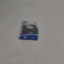 WHALE Extra Large Swim Cap for Women Men, Durable Silicone Swimming Hat with Ear Protection, Unisex Adults Bath Swimming Caps for Long Thick Curly Hair & Dreadlocks Braids Weaves Afro Hair (Black)