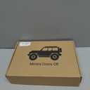 Door Off Mirror Compatible with Jeep Wrangler JK JL & Unlimited, Wider View Easy-Install Door Hinge Side Mirrors for Wrangler JK JL Unlimited