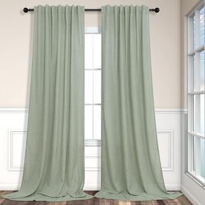 Curtains 54 W x 94 L Green 2 Panels