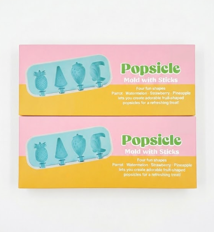 Silicone Fruit Pop Mold 2 Pack