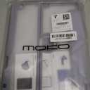 MoKo for iPad 11-inch (A16) 11th Generation Case 2025/ iPad 10th Generation Case with Pencil Holder 2022 10.9 inch, Built-in Screen Protector Clear Back, Multi Angle Viewing Stand, Lavender