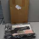 Ansook Extra Capacity Hanging File Folders Legal Size,Heavy Duty 2 Inch Expansion Hang Folder,12 Pack Reinforced File Cabinet Folders with 1/5 Tabs,Expandable File Folder Organizer for File Frame Box