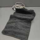 Pure Enrichment PureRelief XL Heating Pad - 12" x 24" Electric Heating Pad for Back Pain & Cramps, 6 Heat Settings, Soft Machine Wash Fabric, Auto-Off & Moist Heat (Charcoal Gray)