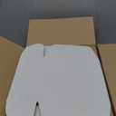 7x7x3 Inches White Shipping Boxes Set of 25Cardboard Boxes Recyclable Corrugated Boxes Mailers for Small Business, Transporting, Packaging Storage Boxes and Craft Gifts Giving Products Box