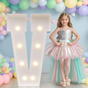 JoyMuse Marquee Letters 3 Feet Tall, Light Up Letters 3FT with Lights, Large Letters for Party, Letter C Light Up Letters for Graduation Proposal Wedding Birthday Homecoming Decorations