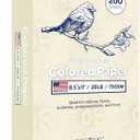 WritePads Veritas Colored Copy Paper, Cream Multi-Purpose paper,Colored Printer Paper 8.5 x 11, 20 lb / 75 GSM, Cream,200 Sheet, Made in USA