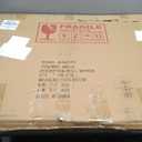 WAMIRRO Arched Mirror,Big Decorative Black Window Pane Mirrors Decor for Wall Mouted/Fireplace/Entryway/Hallway/Living Room/Bathroom 28"X40"