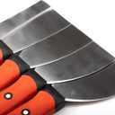 5Pcs Metal Putty Knife Set Spackle Knife Tool Knives Spackling Knife No Rusting For Repairing Drywall Removing Wallpaper Mud Applying Putty Plaster Cement Adhesive