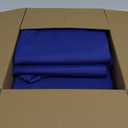 sancua Royal Blue Round Tablecloths 120 Inch, 6 Pack - Circle Fabric Cloth Table Cloths for Independence Day Wedding Party Banquet Birthday, Washable Polyester Table Cover (Fit 30-72 Inch Tables)