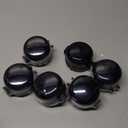Stove Knob Safety Covers, 6 Pack Universal Gas Stove Knob Covers, Heat-Resistant Baby Proof Stove Knob Covers, Gas Stove Knob Locks for Child Safety and Pet (Black)