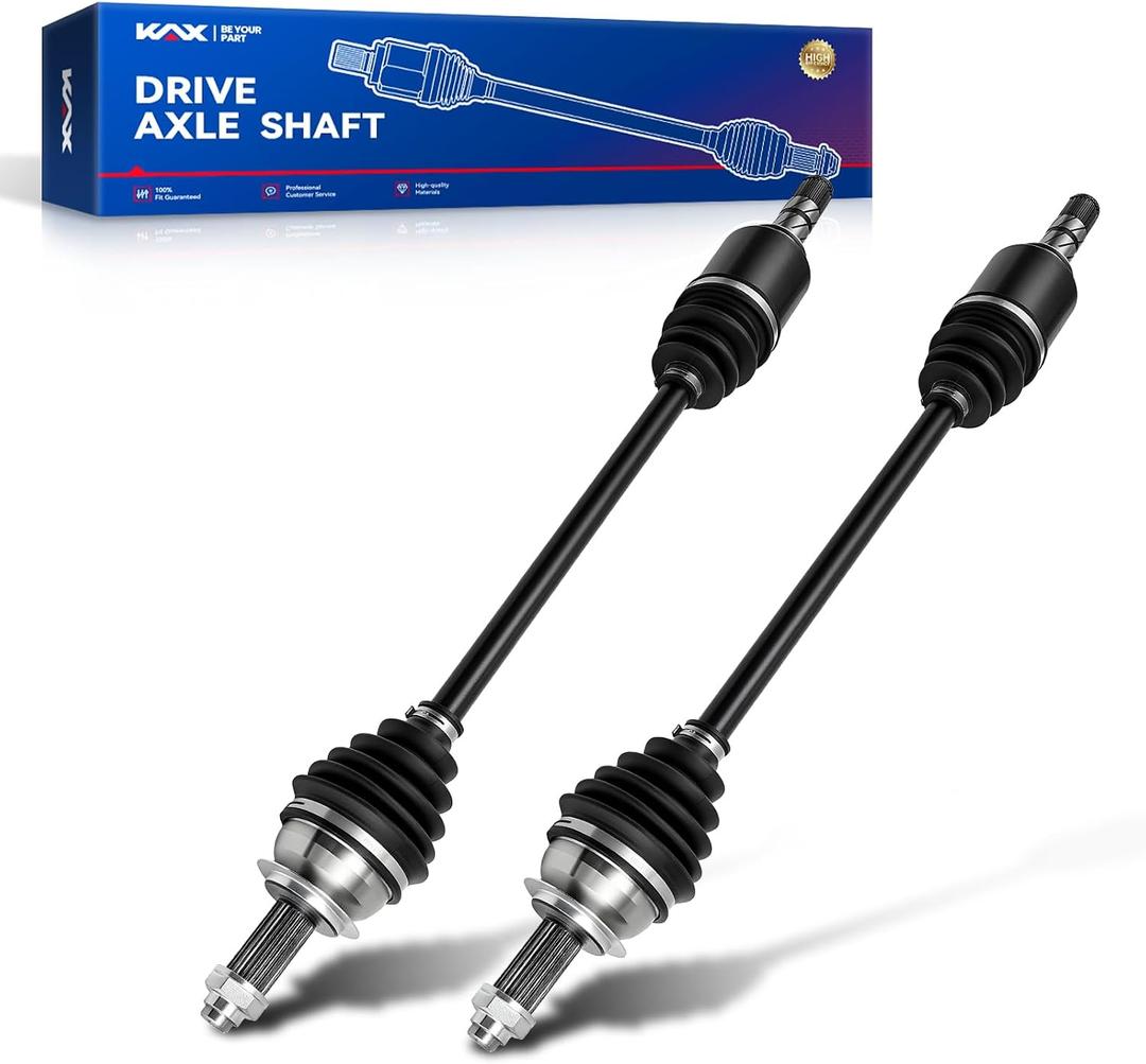 KAX CV Axle Front Driver and Passenger Side Fit for Subaru Outback 2005-2009, Impreza 2012-2015 2.0L, Impreza 2008-2011 2.5L, Legacy 2005-2009, Impreza 2008-2010 2.5T, Front CV Axle Shaft 66-7355