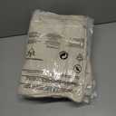 10 x PRETTYGARDEN Overall Jumpsuit For Women 2025 Summer Casual Wide Leg Sleeveless Button Striped Jumpsuits Trendy Outfits (Beige, M)