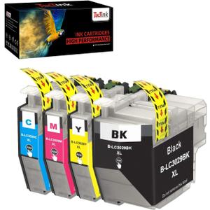 Compatible Ink Cartridge Replacement for LC3029 LC3029XXL High Yield Ink Cartridges Work on Brother MFC-J5830DW MFC-J5830DWXL MFC-J5930DW MFC-J6535DW MFC-J6535DWXL MFC-J6935DW Printer, 4 Pack (Black Cyan Magenta Yellow)